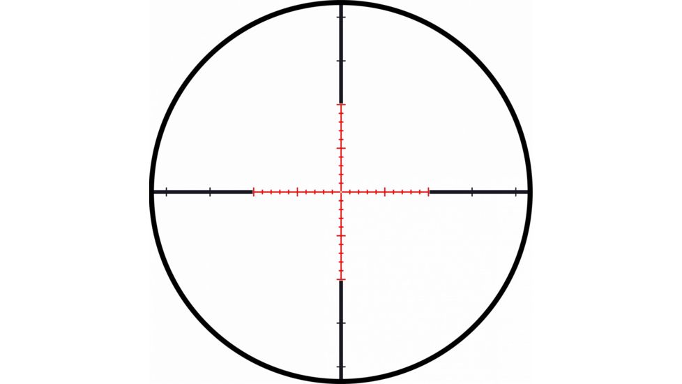 Leupold VX-6HD 4-24x52mm Rifle Scope, 34 mm Tube, Second Focal Plane, Black, Matte, Red TMOA Reticle, MOA Adjustment, 179292
