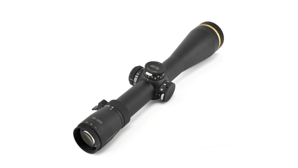 Leupold VX-6HD 4-24x52mm 34mm CDS-ZL2 Side Focus Illum. Impact-23 MOA Rifle Scope, Matte, 171580