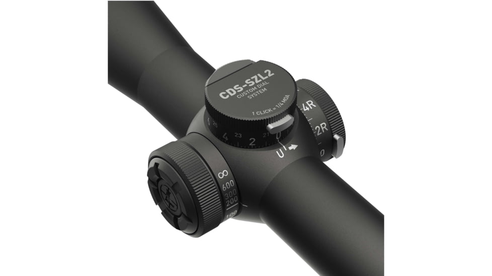 Leupold VX-6HD Gen 2 3-18x44 30mm Tube CDS-SZL2 Side Focus Illum. FireDot Duplex, Black, 184423