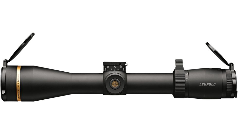 Leupold VX-6HD Rifle Scope, 2-12x42mm, 30mm Tube, Second Focal Plane, Illuminated German 4 Fine Reticle, Matte, Black 171561