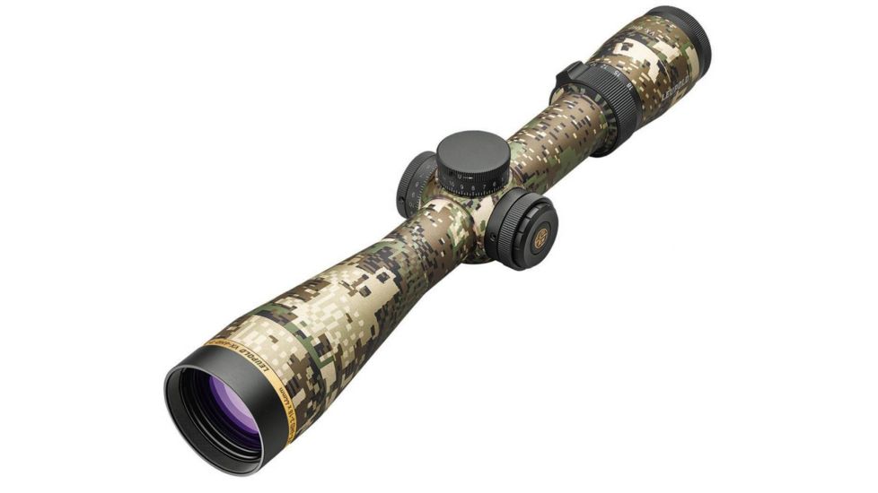 Leupold VX-6HD 3-18x44mm CDS-ZL2 Side Focus Rifle Scope, 30mm, Illum Varmint Hunter, Matte Black, 173209