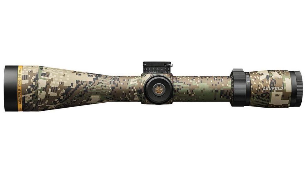 Leupold VX-6HD 3-18x44mm CDS-ZL2 Side Focus Rifle Scope, 30mm, Illum Varmint Hunter, Matte Black, 173209