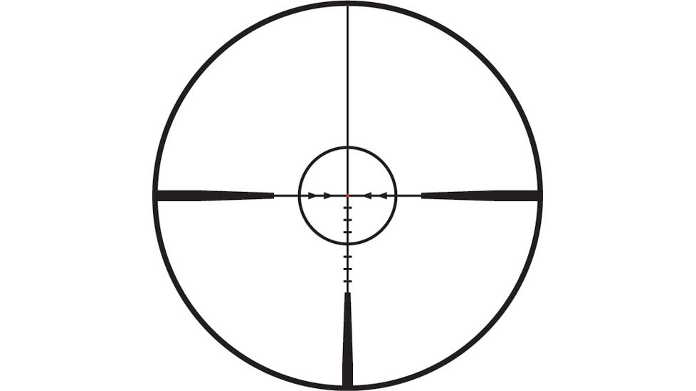 Leupold VX-Freedom 1.5-4X20 Rifle Scope, 30mm, Illum. FireDot MOA-Ring, Matte Black, 177225