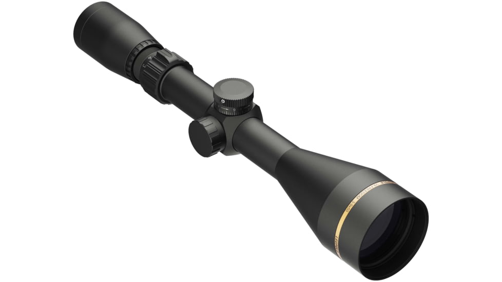 Leupold VX-Freedom CDS 3-9x50mm Rifle Scope, 1 in Tube, Second Focal Plane, Black, Matte, Non-Illuminated Duplex Reticle, MOA Adjustment, 180613