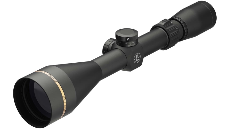 Leupold VX-Freedom CDS 3-9x50mm Rifle Scope, 1 in Tube, Second Focal Plane, Black, Matte, Non-Illuminated Duplex Reticle, MOA Adjustment, 180613