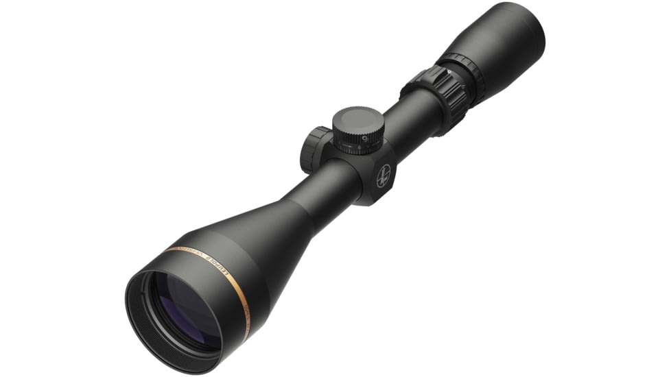 Leupold VX-Freedom CDS 3-9x50mm Rifle Scope, 1 in Tube, Second Focal Plane, Black, Matte, Non-Illuminated Duplex Reticle, MOA Adjustment, 180613