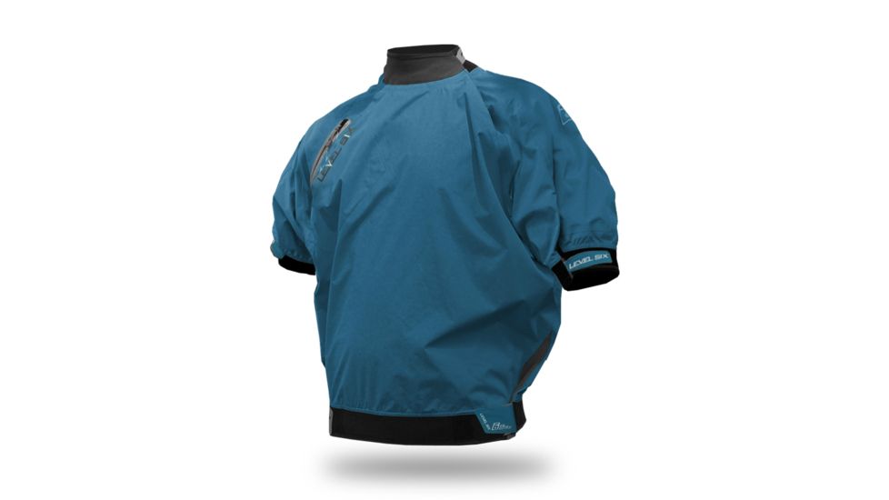 Level 6 Fundy Short Sleeve Splash Top-Vallarta Blue-X-Small