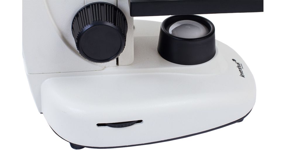 Levenhuk 1280x NG Microscope, White 24617, with Levenhuk See All Prepared Slides Set