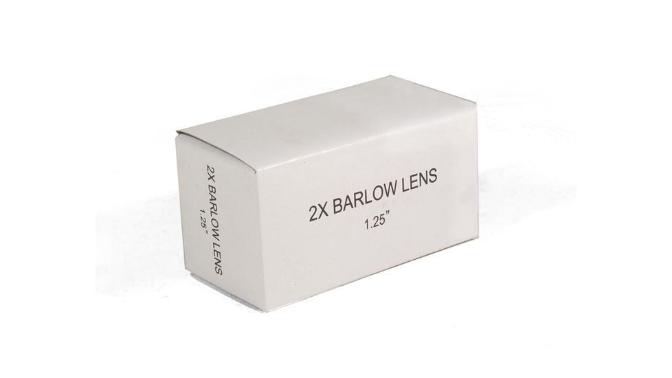 Levenhuk 2x Barlow Lens, Black, with Camera Adapter, Small 44473