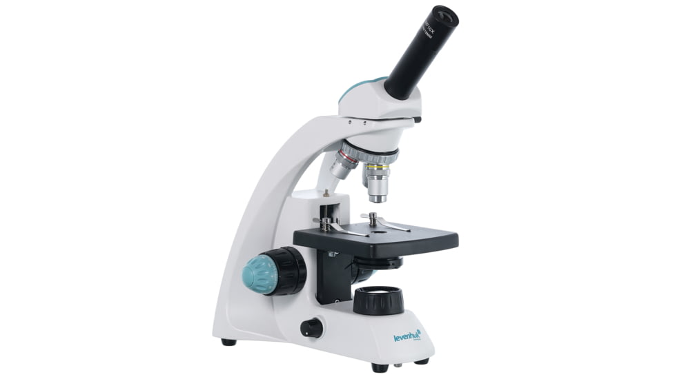 Levenhuk 40-400x 500M Monocular Microscope, White, Middle, 75424