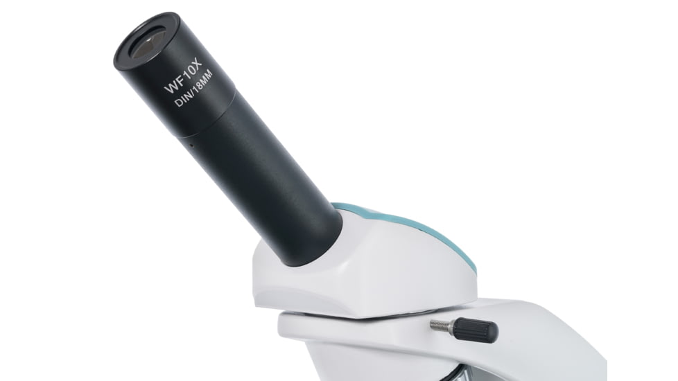 Levenhuk 40-400x 500M Monocular Microscope, White, Middle, 75424