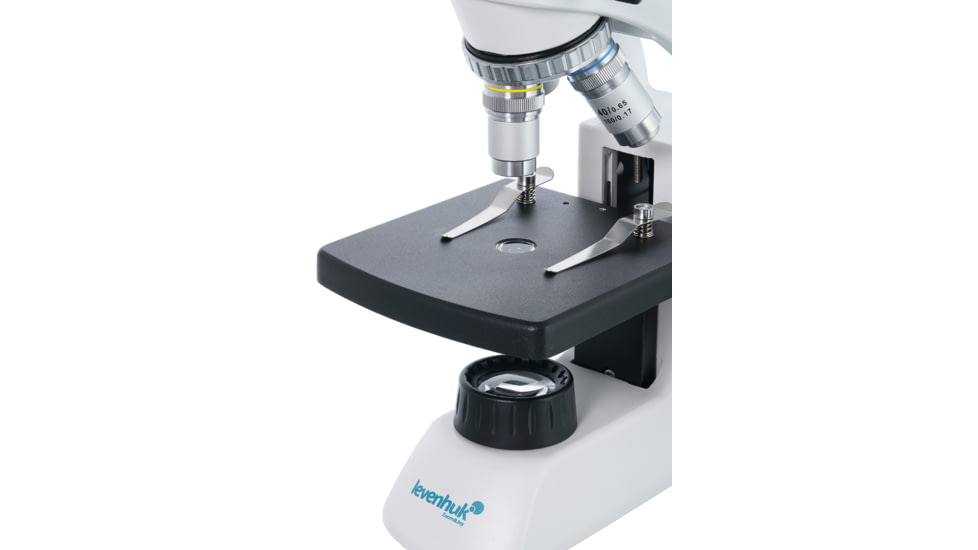 Levenhuk 40-400x 500M Monocular Microscope, White, Middle, 75424