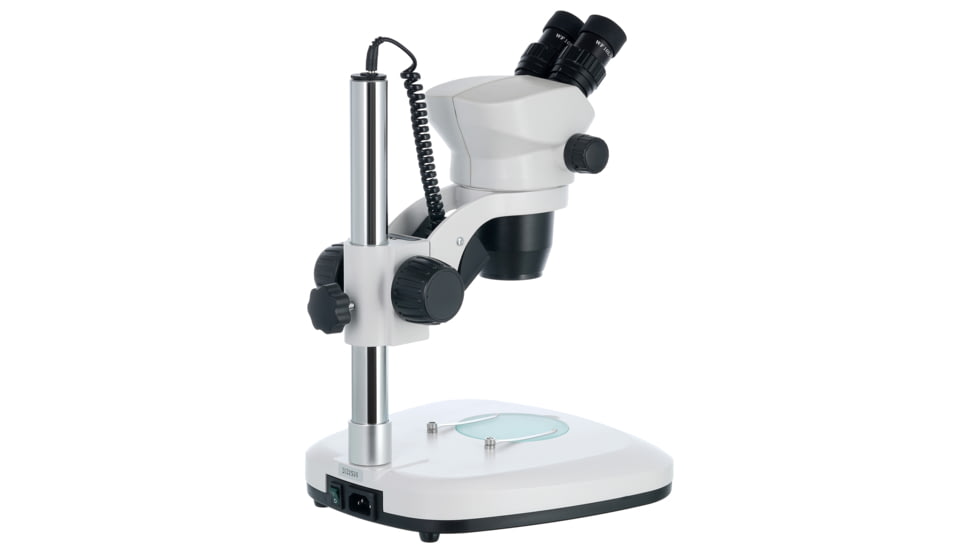 Levenhuk 7-45x ZOOM 1B Binocular Microscope, White, Middle, 76056
