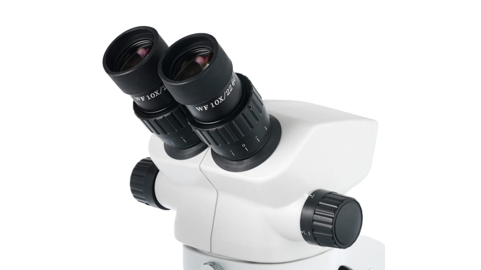 Levenhuk 7-45x ZOOM 1B Binocular Microscope, White, Middle, 76056