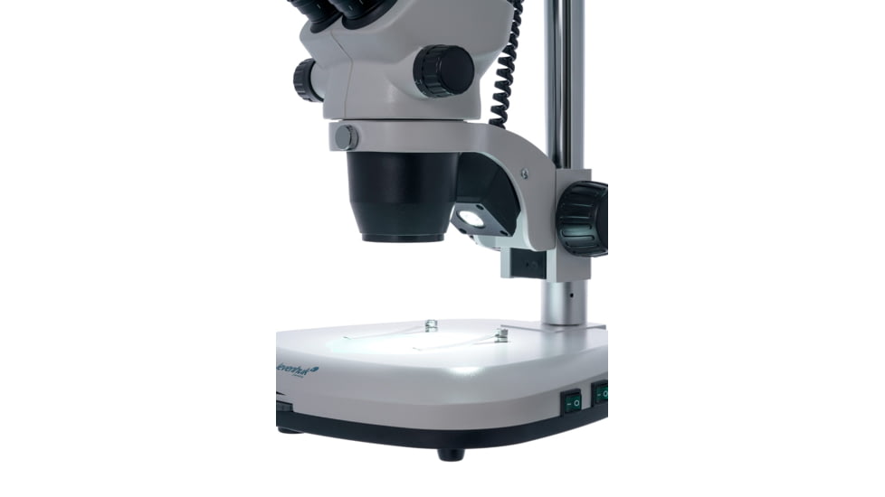 Levenhuk 7-45x ZOOM 1B Binocular Microscope, White, Middle, 76056