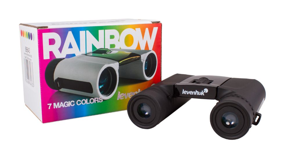 Levenhuk 8x25 Rainbow Black Tie Binocular 68643