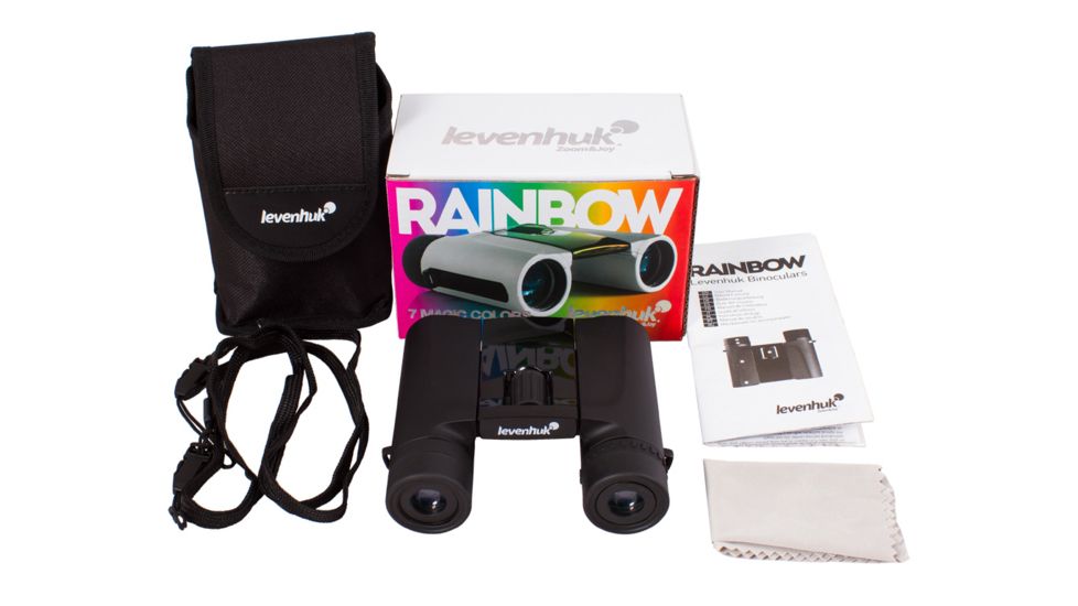 Levenhuk 8x25 Rainbow Black Tie Binocular 68643