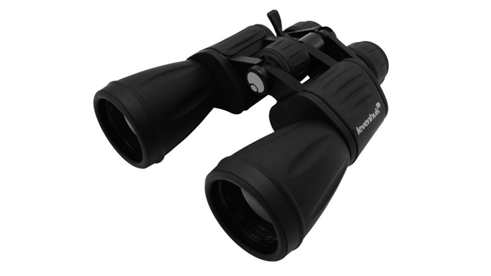 Levenhuk Atom 10-30x50 Binoculars, Black, Medium 67684, EDEMO1
