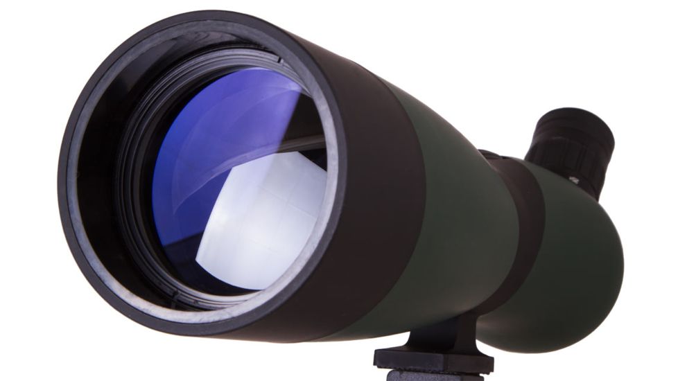 Levenhuk Blaze BASE 25-75x70 Angled Spotting Scope,Black 72098