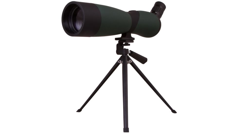Levenhuk Blaze BASE 25-75x70 Angled Spotting Scope,Black 72098