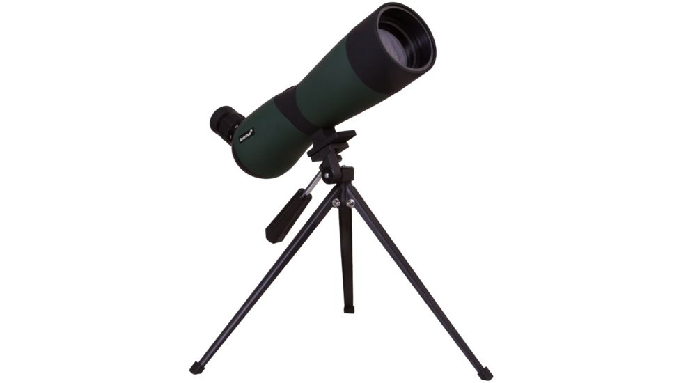 Levenhuk Blaze BASE 60 20-60x60 Angled Spotting Scope,Black 72097
