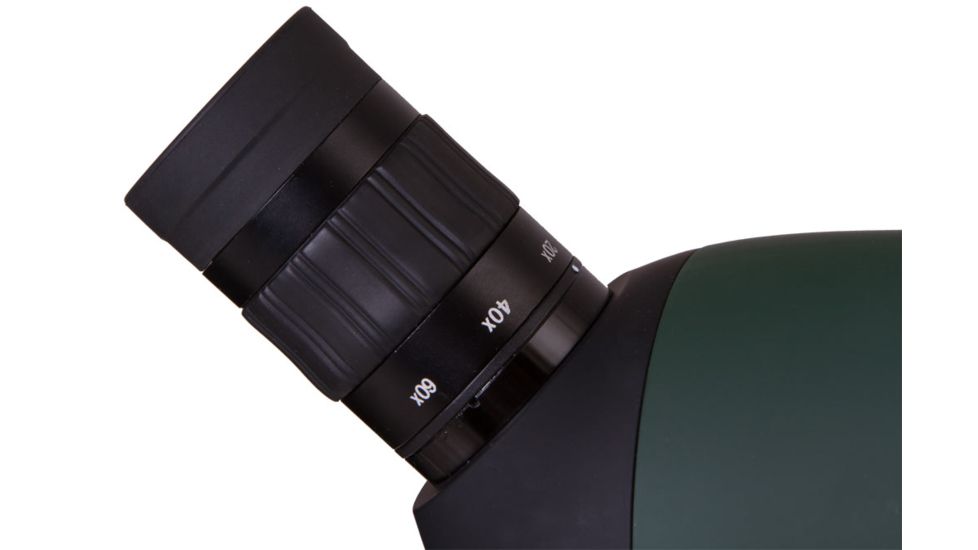 Levenhuk Blaze BASE 60 20-60x60 Angled Spotting Scope,Black 72097