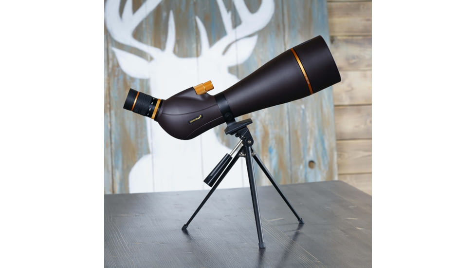 Levenhuk Blaze PRO 25-75x100mm Spotting Scope, Black, Middle, NSN N, 72107