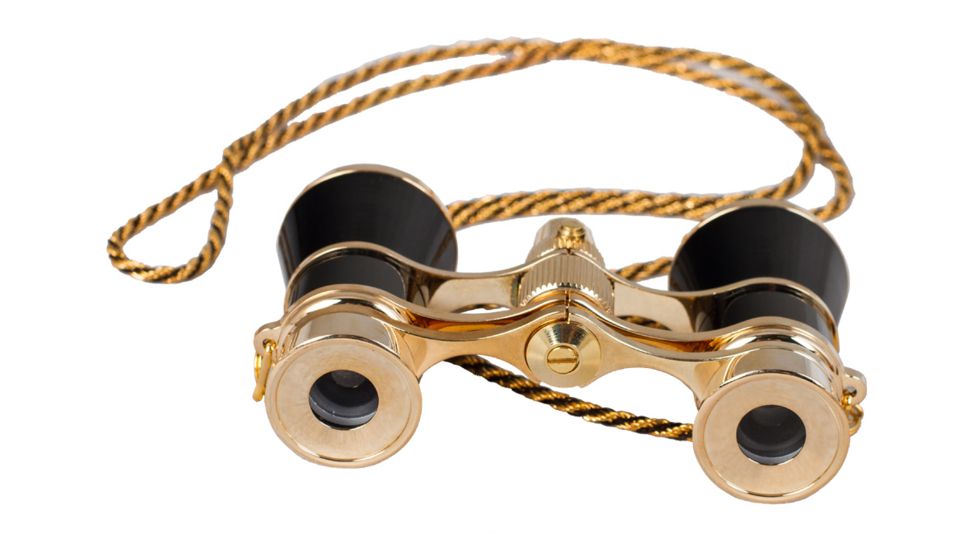 Levenhuk Broadway 325F Opera Glasses, Black
