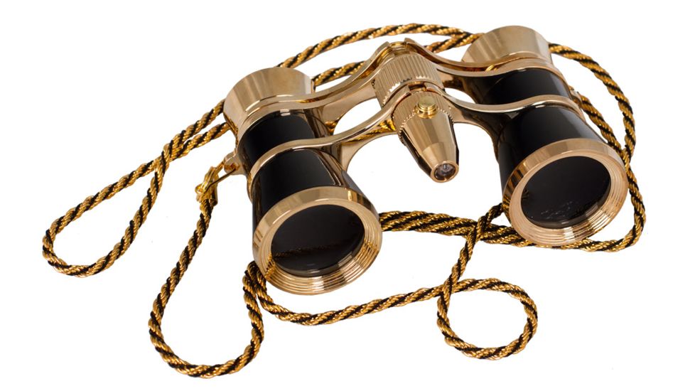 Levenhuk Broadway 325F Opera Glasses, Black