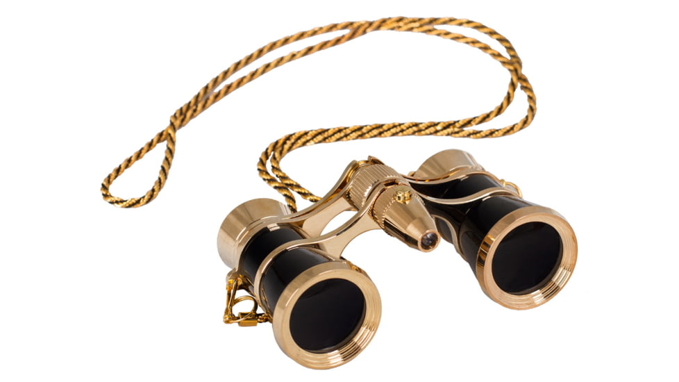 Levenhuk Broadway 325F Opera Glasses, Black