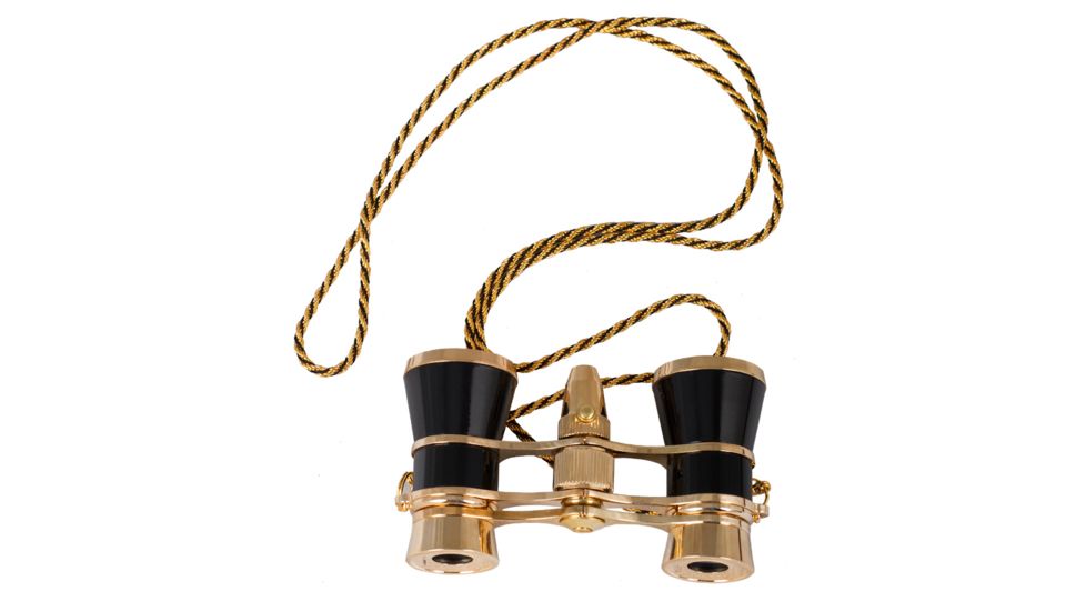 Levenhuk Broadway 325F Opera Glasses, Black