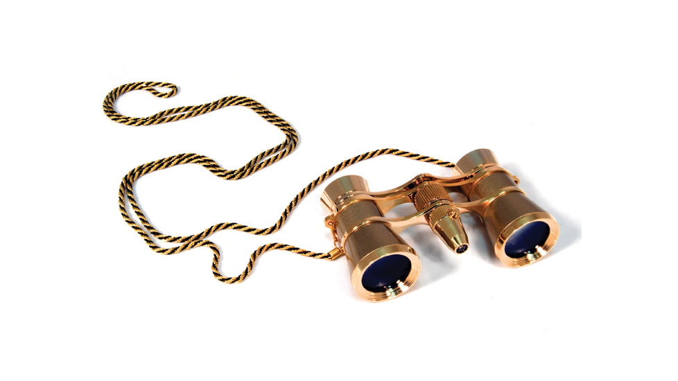 Levenhuk Broadway 325F Opera Glasses, Gold, Medium 28818