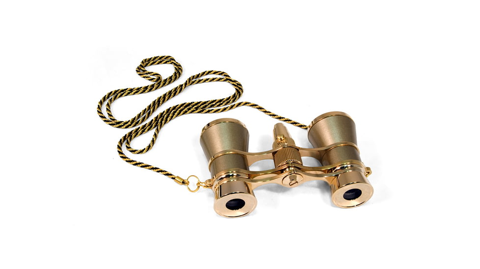 Levenhuk Broadway 325F Opera Glasses, Gold, Medium 28818