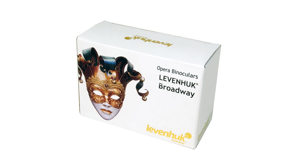 Levenhuk Broadway 325F Opera Glasses, Silver, Medium 28819