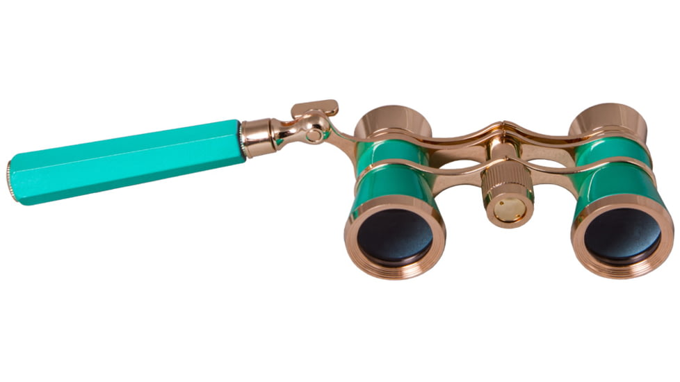 Levenhuk Broadway 325L Lorgnette Opera Glasses, Lime, Small, NSN N, 70875