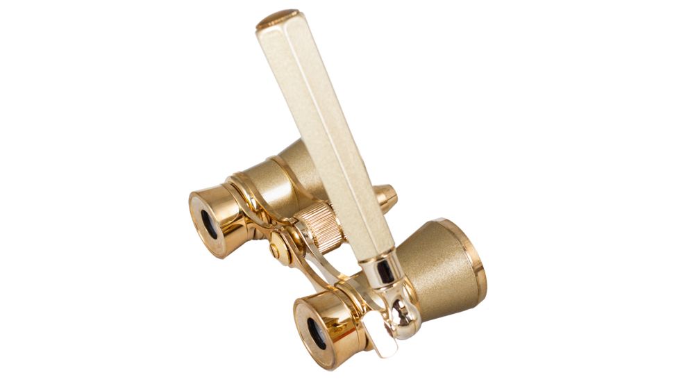 Levenhuk Broadway 325N Opera Glasses, Gold, Medium 28821