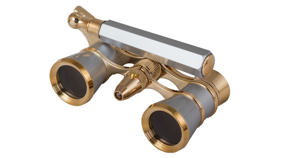 Levenhuk Broadway 325N Opera Glasses, Silver, Medium 28822