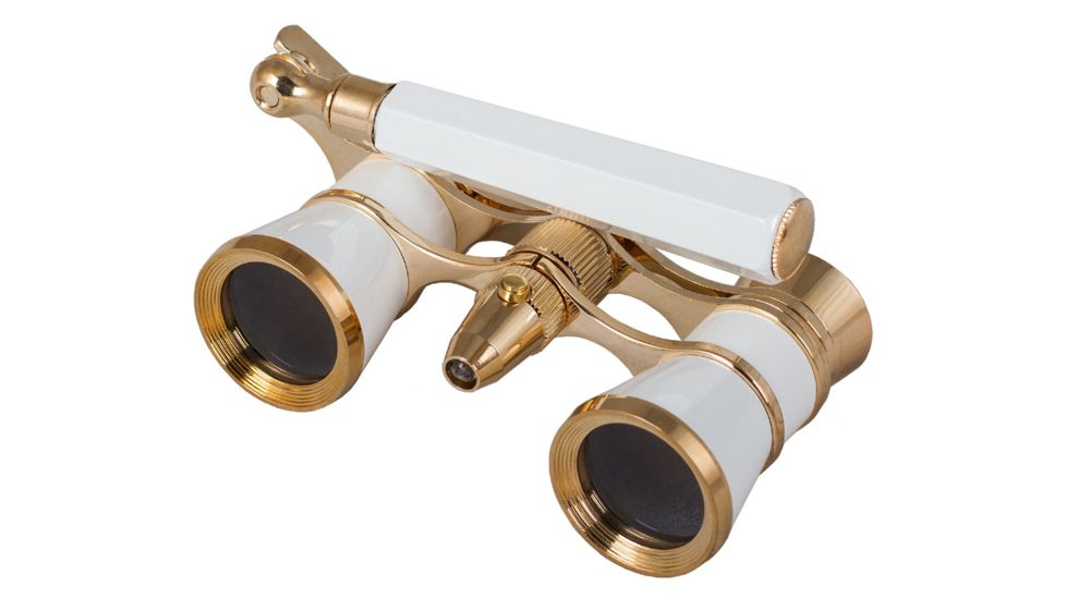 Levenhuk Broadway 325N Opera Glasses, White, Medium 17785