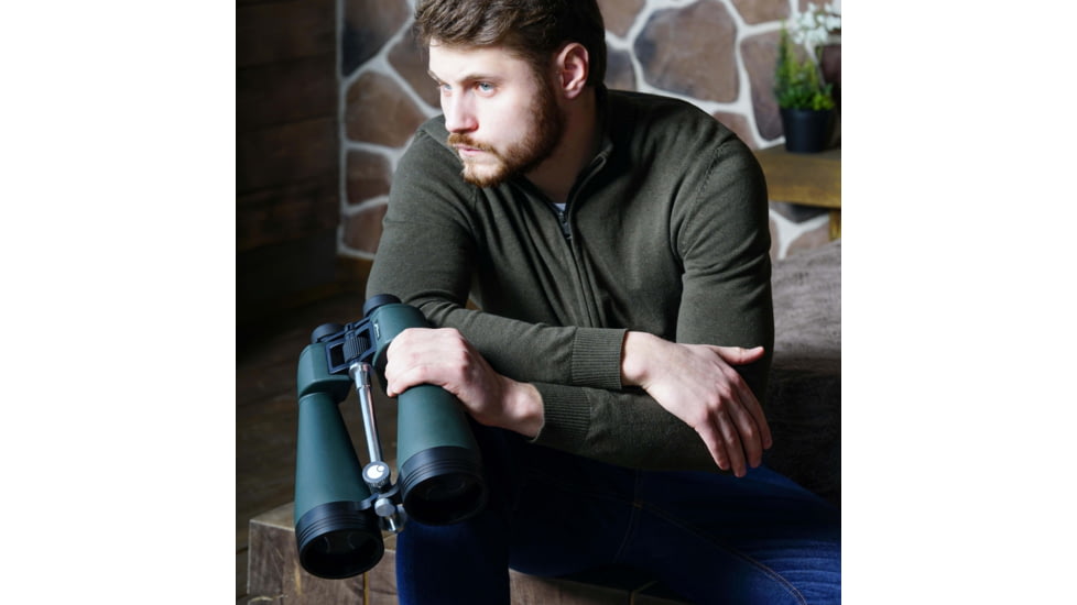 Levenhuk Bruno PLUS Astronomy 20x80 Binoculars, Black, Medium, 71147
