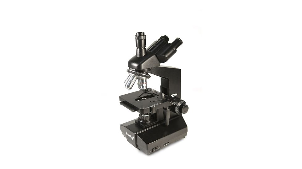 Levenhuk D870T Digital Trinocular Microscope, Black, Medium 40030