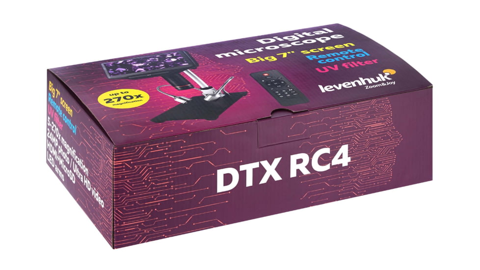 Levenhuk DTX RC 4 Remote Controlled 5-270x Microscope 76824