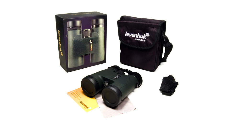 Levenhuk Energy PLUS Binoculars, Green, Medium 50909
