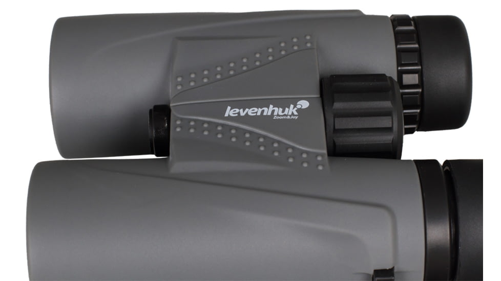 Levenhuk Karma PLUS 12x42mm Roof Prism Binocular, Gray, 5.7 x 5 x 2.1, NSN N, 67713