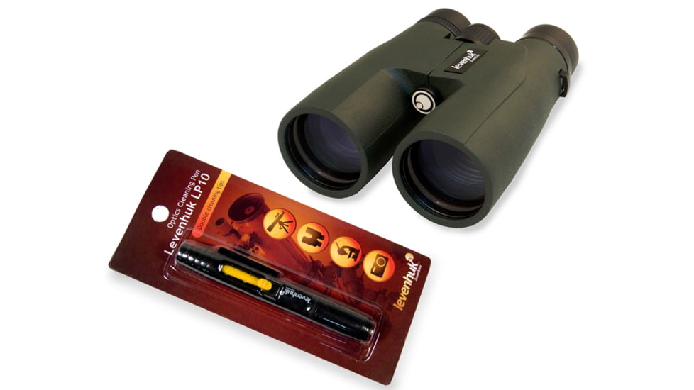 Levenhuk Karma PRO 10x50 Binocular w/ Lens-Eyepiece Cleaning Pen