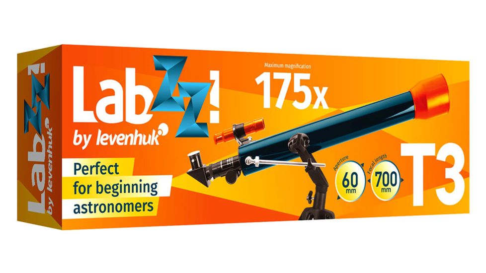 Levenhuk LabZZ T3 Telescope, Blue, Medium 69738