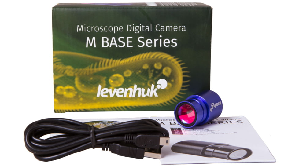 Levenhuk M035 BASE Microscope Digital Camera, Violet, Small, 70352