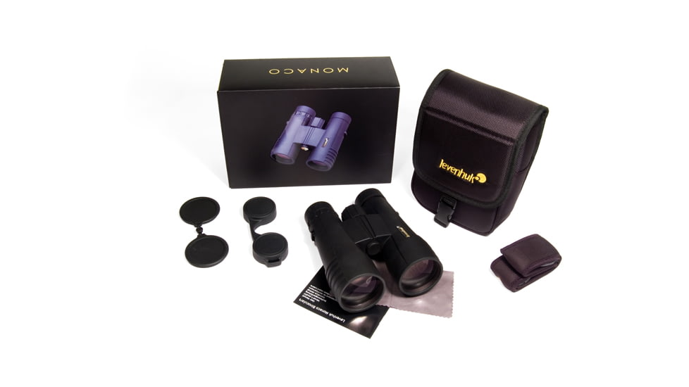 Levenhuk Monaco Binoculars, Black, Medium 49136