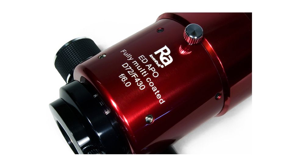 Levenhuk Ra ED Doublet OTA Refracting Telescope, Red, Large 50953