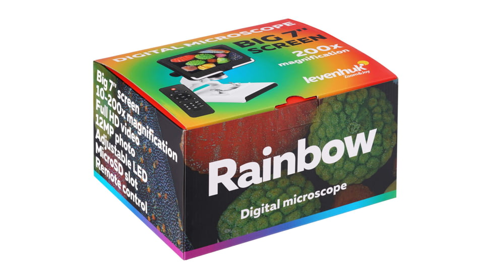 Levenhuk Rainbow DM 700 LCD 10-200x Digital Microscope 76825