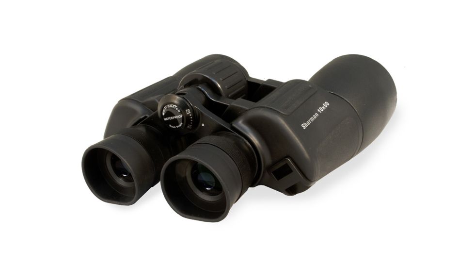 Levenhuk Sherman 10x50 Binoculars, Black 67735